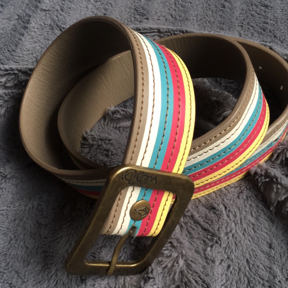 Gently used Volcom belt